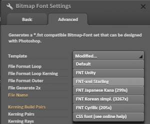 Starling bitmap font tool download