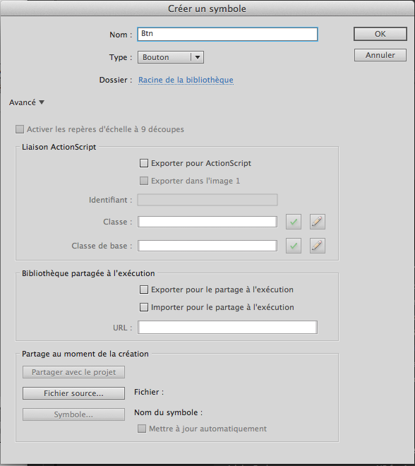 make a button in flash actionscript 3.0